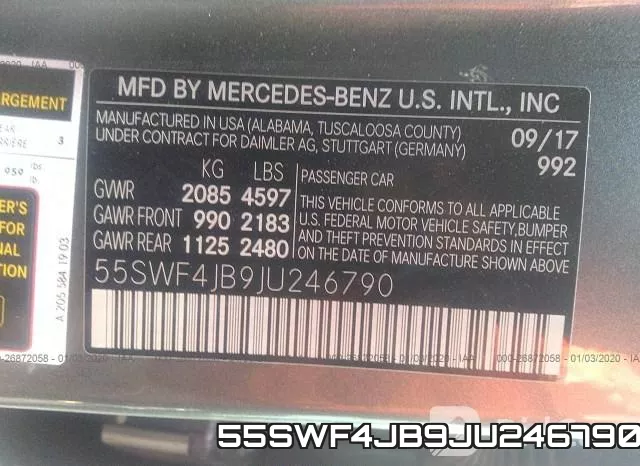 55SWF4JB9JU246790 фото 10