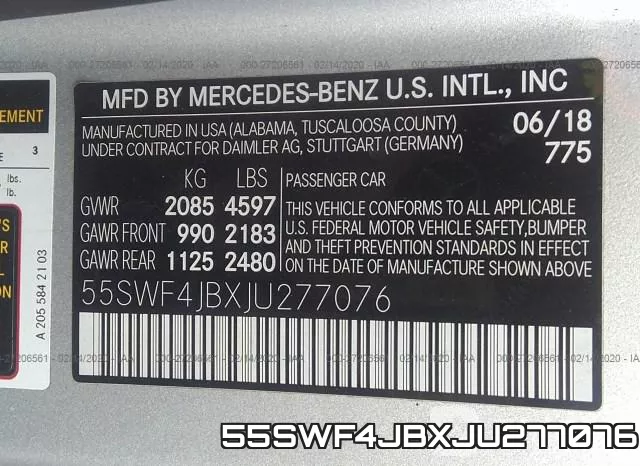 55SWF4JBXJU277076 фото 10