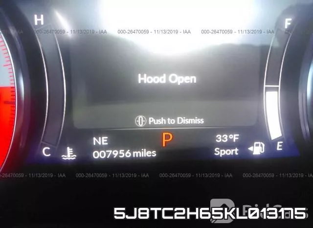 5J8TC2H65KL013175 фото 8