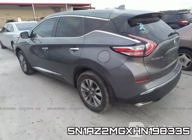 5N1AZ2MGXHN198335 фото 4