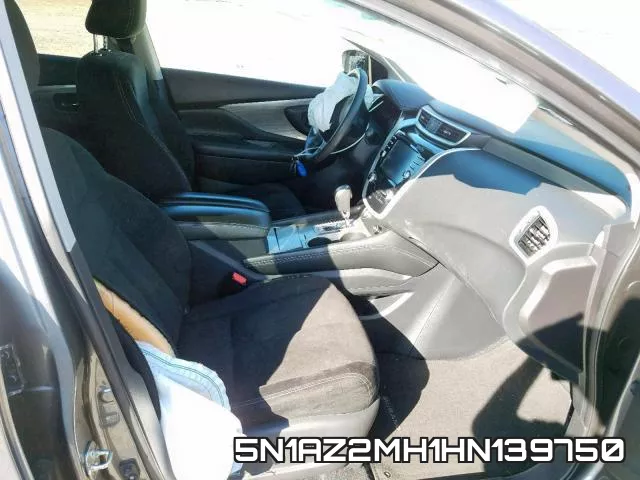 5N1AZ2MH1HN139750 фото 6