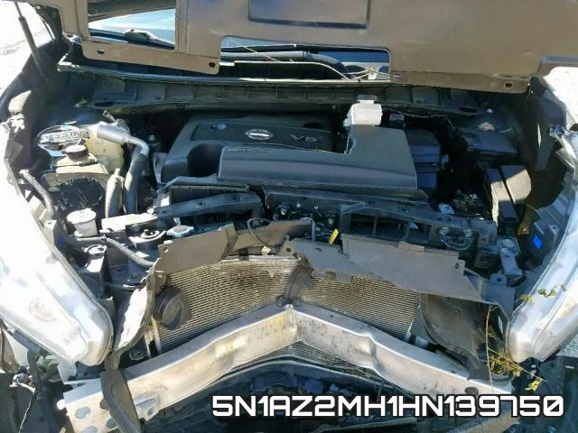 5N1AZ2MH1HN139750 фото 8