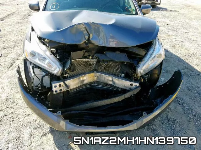 5N1AZ2MH1HN139750 фото 10