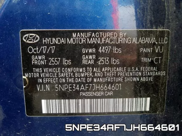 5NPE34AF7JH664601 фото 2