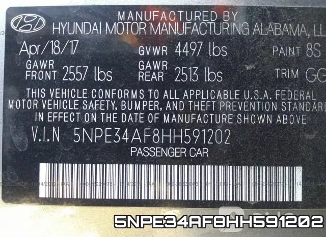 5NPE34AF8HH591202 фото 10