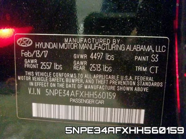 5NPE34AFXHH560159 фото 2
