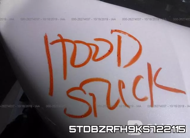 5TDBZRFH9KS722115 фото 2