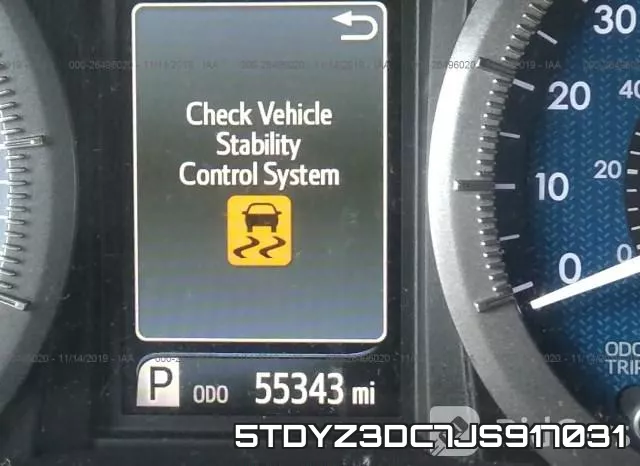 5TDYZ3DC7JS917031 фото 8