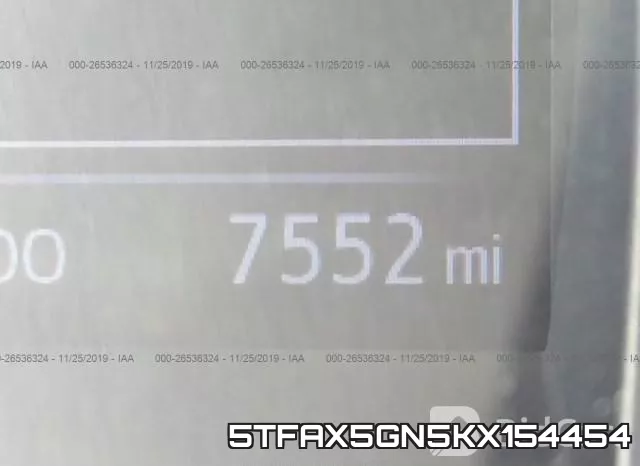 5TFAX5GN5KX154454 фото 8