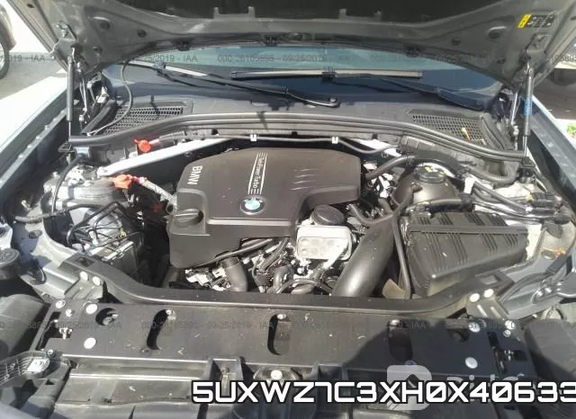 5UXWZ7C3XH0X40633 фото 2