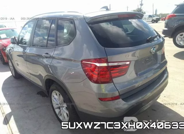 5UXWZ7C3XH0X40633 фото 4