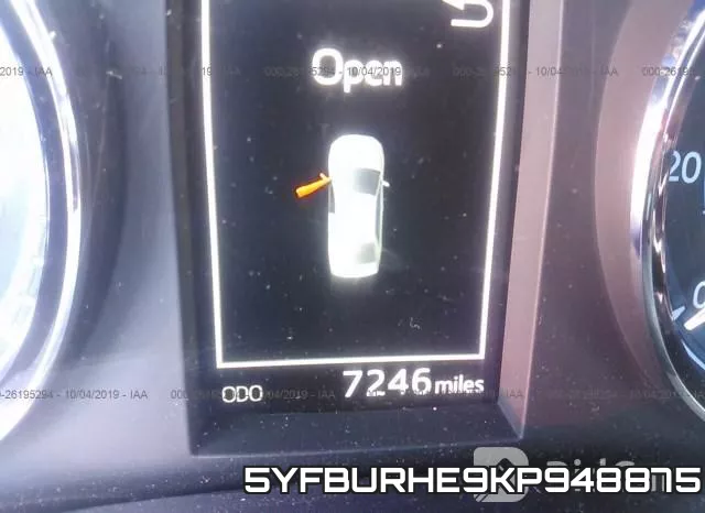 5YFBURHE9KP948875 фото 8