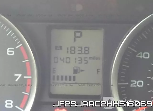 JF2SJAAC2HH516069 фото 8