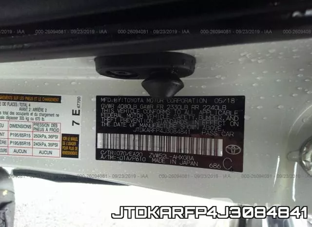 JTDKARFP4J3084841 фото 10