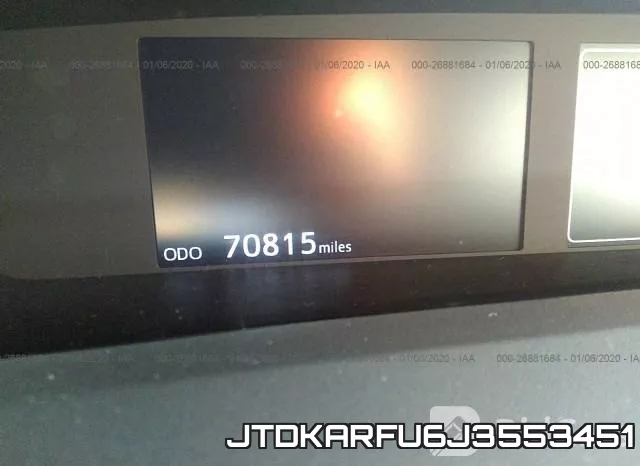 JTDKARFU6J3553451 фото 8
