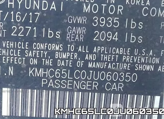 KMHC65LC0JU060350 фото 10