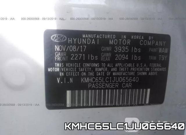 KMHC65LC1JU065640 фото 10