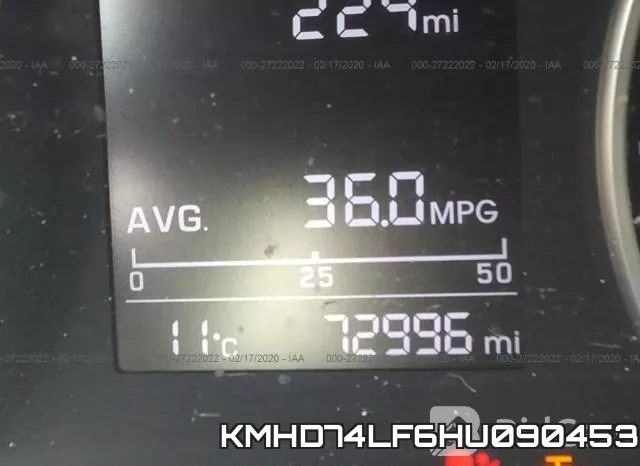 KMHD74LF6HU090453 фото 8