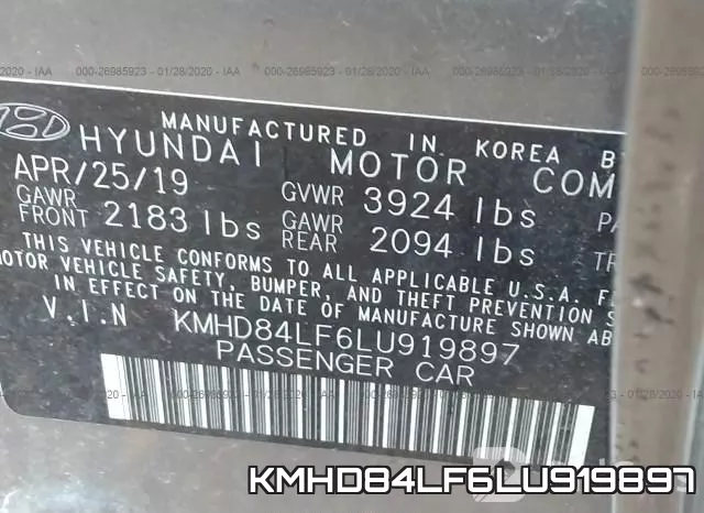 KMHD84LF6LU919897 фото 10