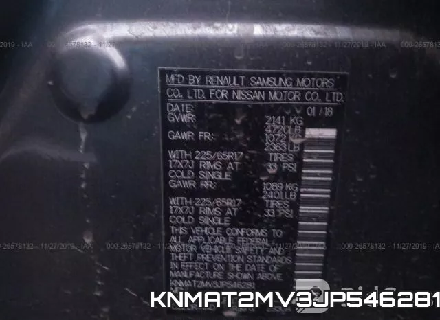 KNMAT2MV3JP546281 фото 10