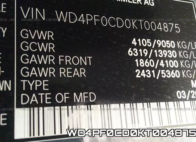 WD4PF0CD0KT004875 фото 10