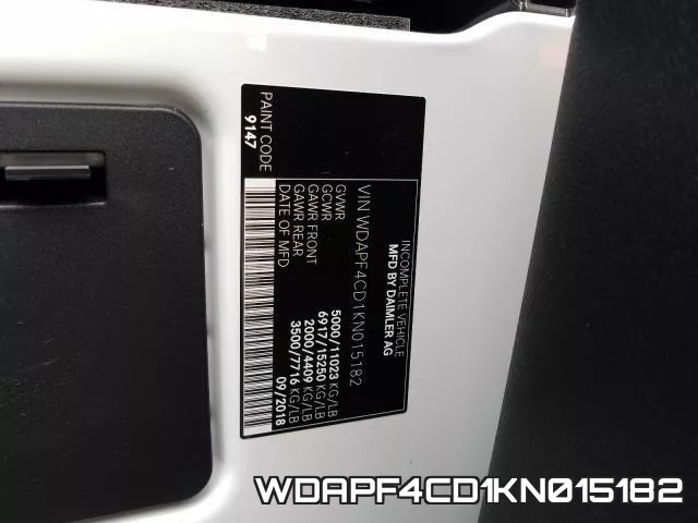 WDAPF4CD1KN015182 фото 2