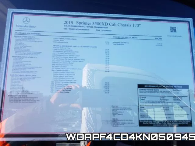 WDAPF4CD4KN050945 фото 10