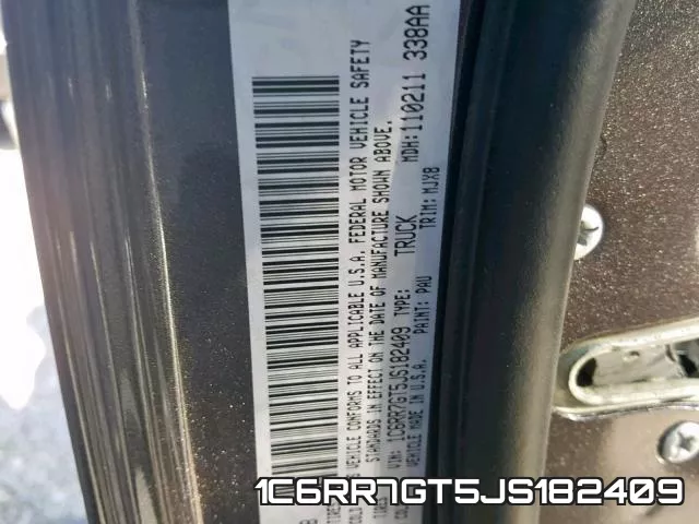 1C6RR7GT5JS182409 фото 2