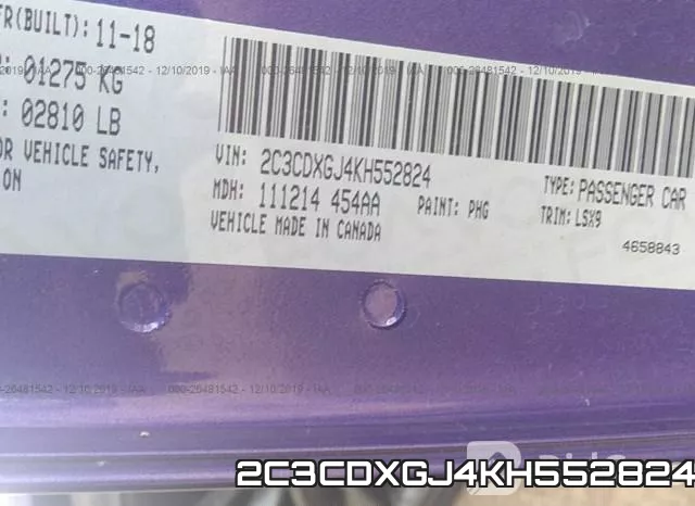 2C3CDXGJ4KH552824 фото 10