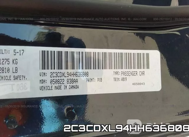 2C3CDXL94HH636808 фото 10