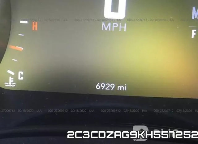 2C3CDZAG9KH557252 фото 8