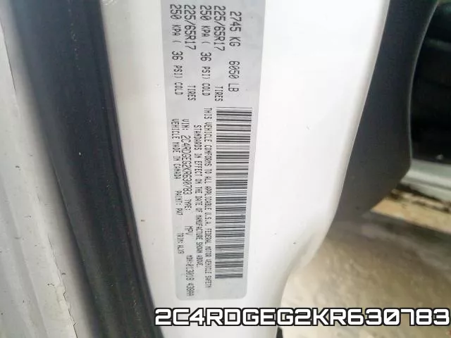 2C4RDGEG2KR630783 фото 2