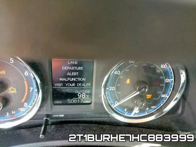 2T1BURHE7HC883999 фото 9