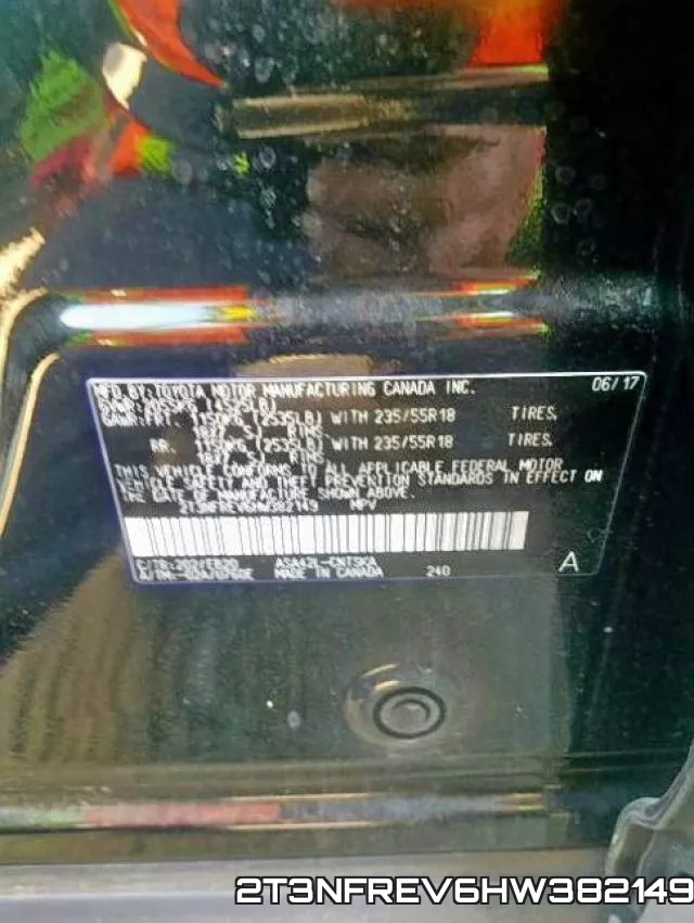 2T3NFREV6HW382149 фото 2