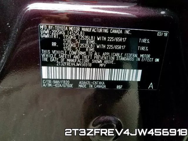 2T3ZFREV4JW456918 фото 2
