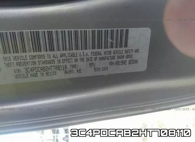 3C4PDCAB2HT708110 фото 10