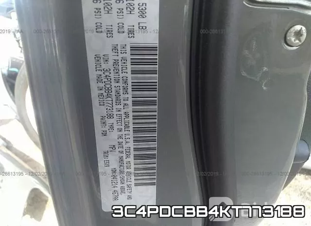 3C4PDCBB4KT773188 фото 10