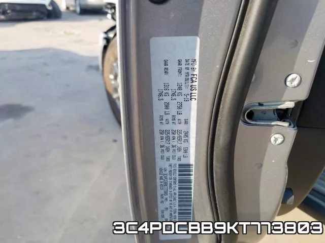 3C4PDCBB9KT773803 фото 2