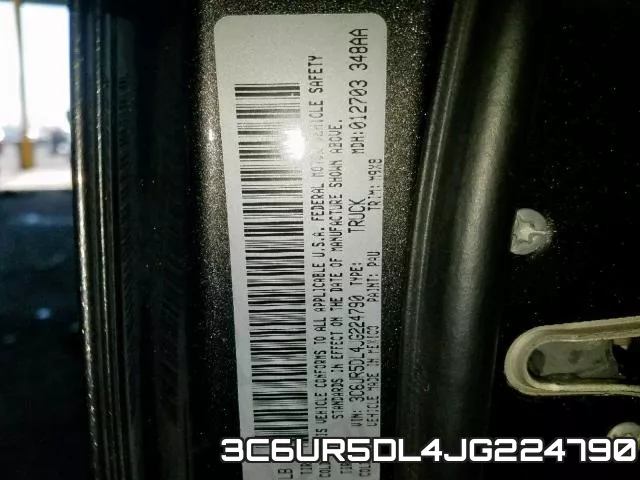 3C6UR5DL4JG224790 фото 2