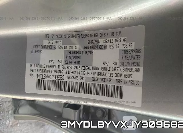 3MYDLBYVXJY309682 фото 10