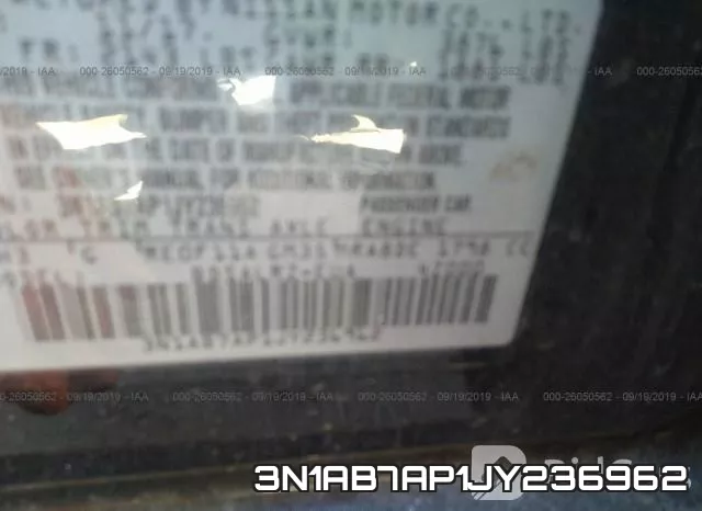 3N1AB7AP1JY236962 фото 10