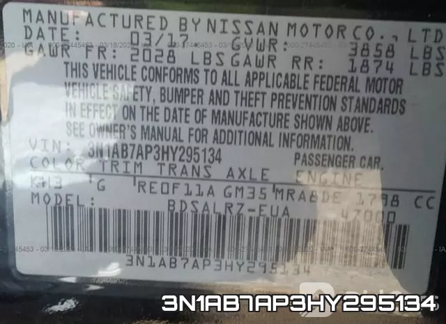 3N1AB7AP3HY295134 фото 10