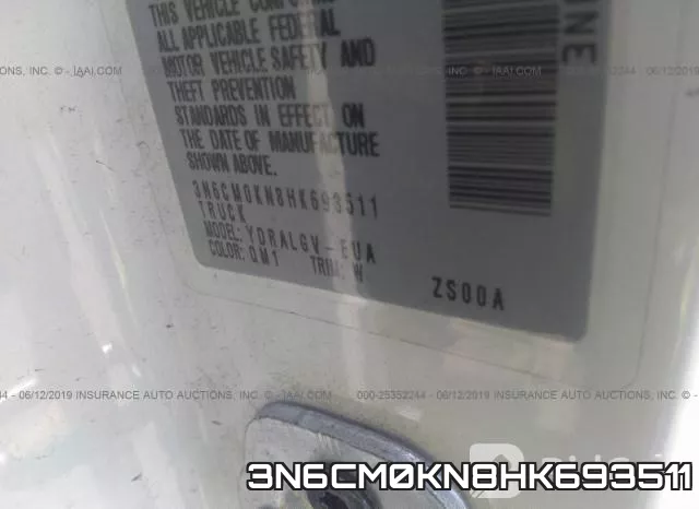 3N6CM0KN8HK693511 фото 10