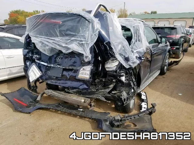 4JGDF7DE5HA817352 фото 5