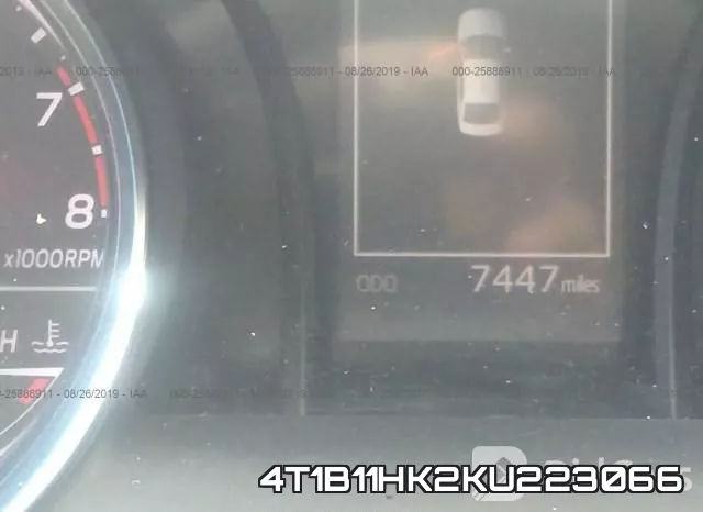 4T1B11HK2KU223066 фото 8