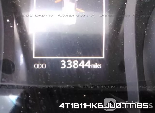 4T1B11HK6JU077785 фото 8