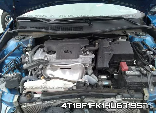4T1BF1FK1HU671957 фото 2