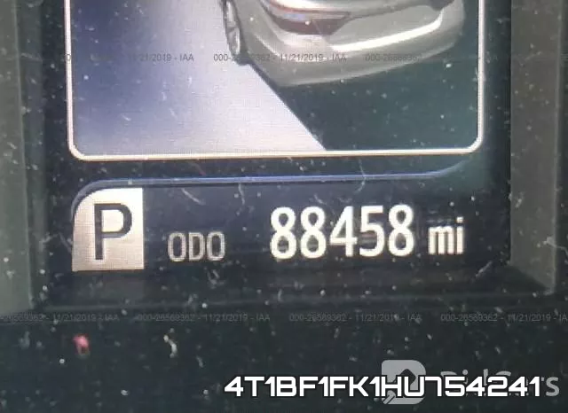 4T1BF1FK1HU754241 фото 8