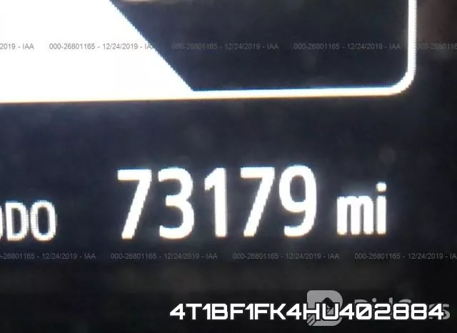 4T1BF1FK4HU402884 фото 8
