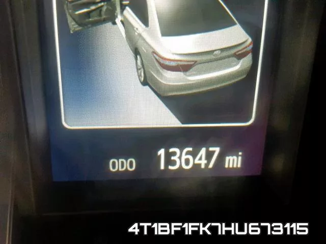 4T1BF1FK7HU673115 фото 9